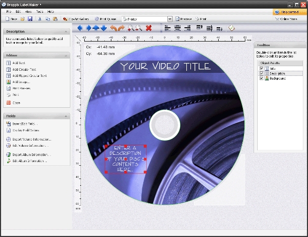 Memorex DVD Label Software para Mac
